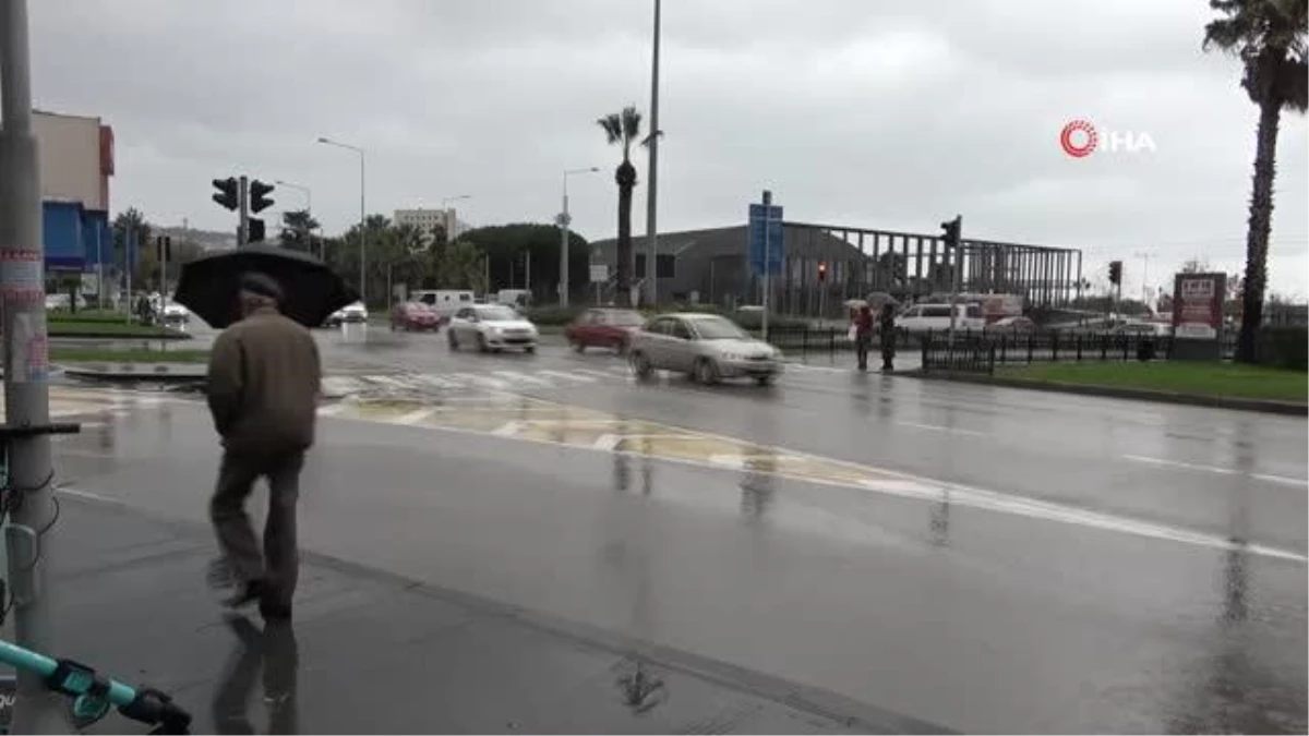 Samsun\'da yağmur etkili oldu