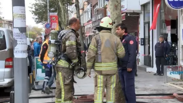 SARIYER'DE YANGIN PANİĞİ, SOKAĞA DÖKÜLDÜLER