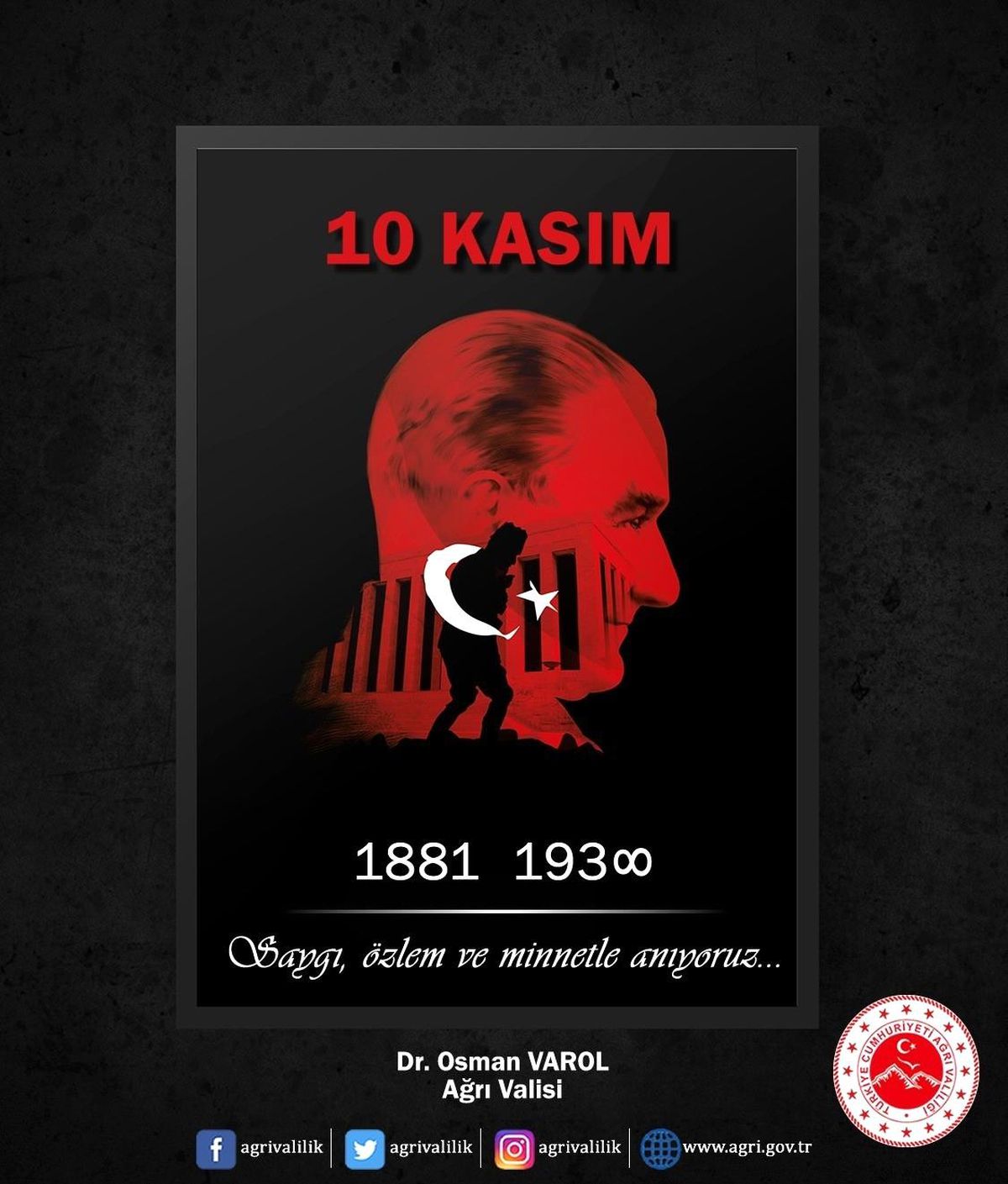 Vali Varol: "Atatürk\'ü anmak kadar anlamak da çok önemlidir"