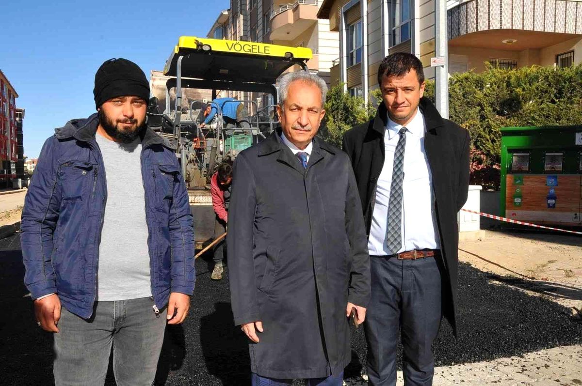 Akşehir\'de Fatih Sultan Mehmet Bulvarı sıcak asfalta kavuşuyor