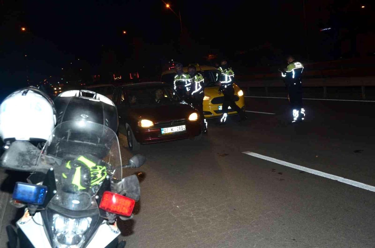 Antalya\'da trafik denetimleri