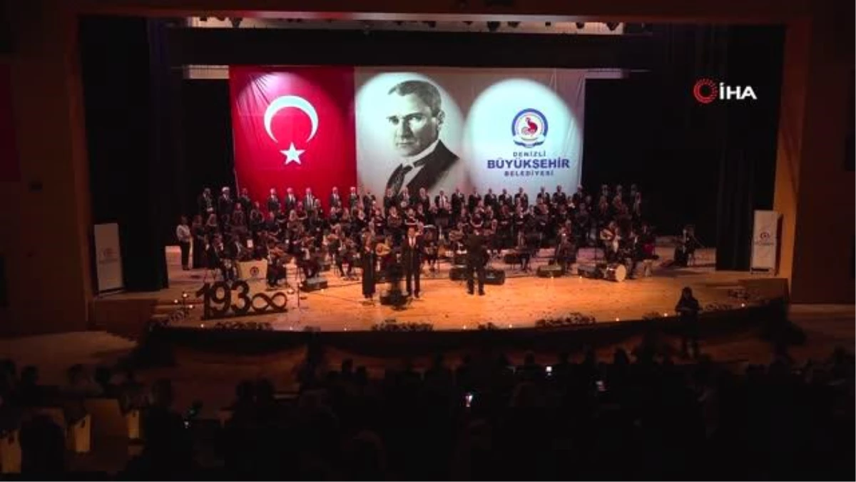 Atatürk, sevdiği şarkılarla anıldı