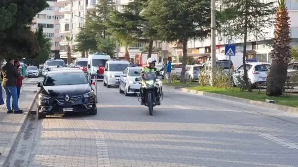 Son dakika haber! BALIKESİR - Şehit olan polis memuru için tören düzenlendi