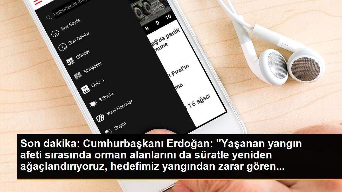 Cumhurbaşkanı Erdoğan, Milli Ağaçlandırma Günü Fidan Dikim Töreni\'nde konuştu: (2)