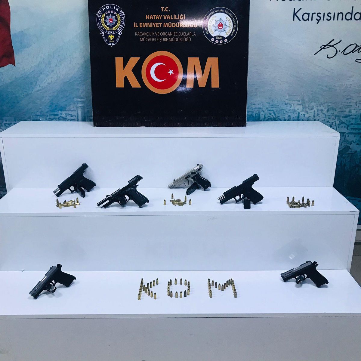 Hatay\'da silah ticareti iddiasına gözaltı