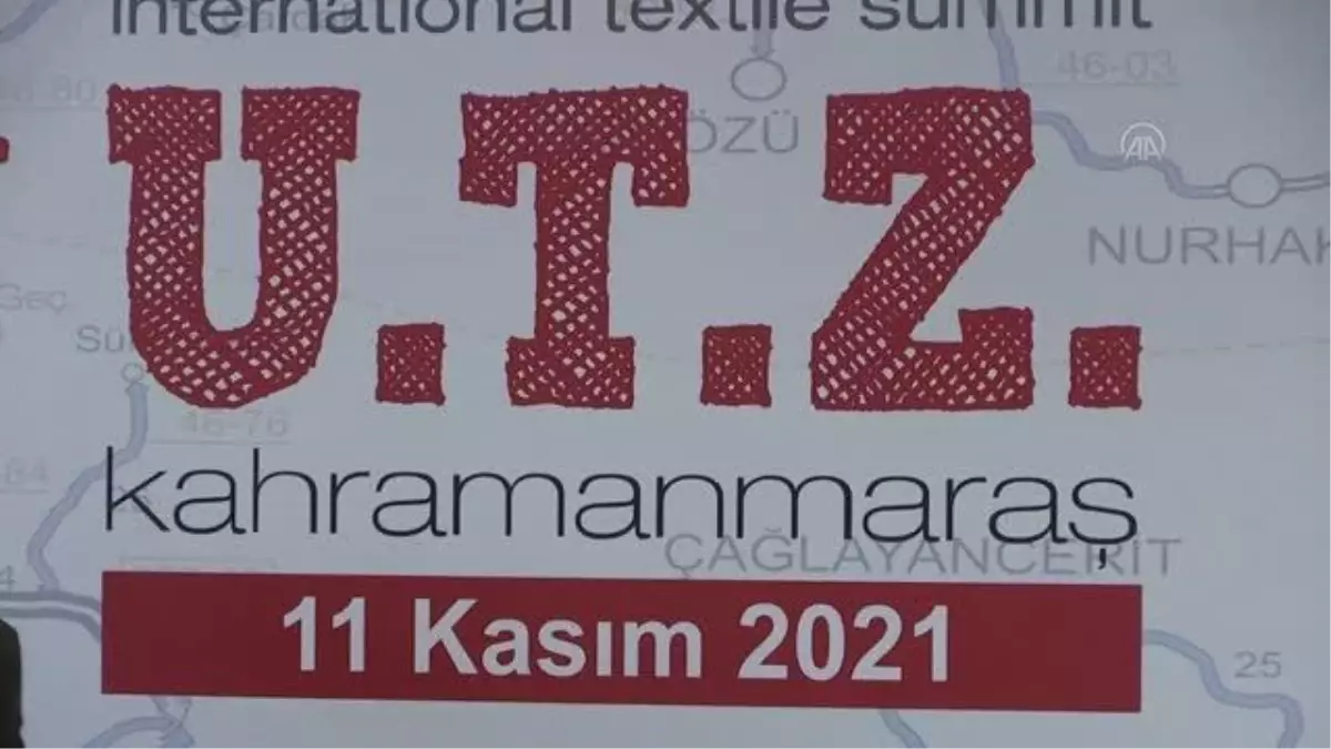 KAHRAMANMARAŞ - 5. Uluslararası Tekstil Zirvesi yapıldı