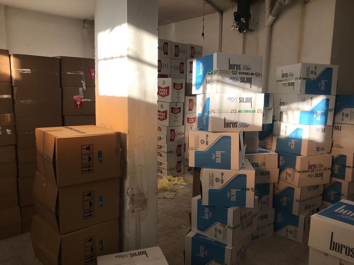 Kayseri\'de 6 milyon boş makaron ele geçirildi