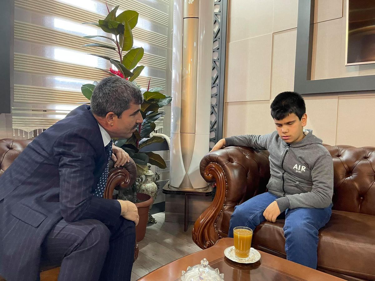 Muş Belediye Başkanı Asya, "kusursuz kulak" Bager\'i kabul etti