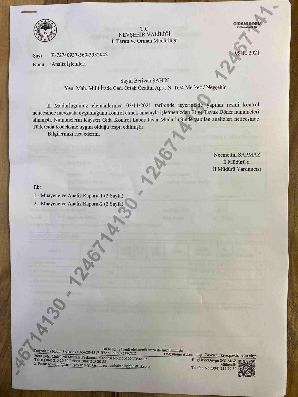 Nevşehir\'de 4 öğrencinin yedikleri tavuk dönerden zehirlendiği iddiası