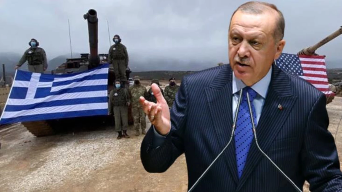 Son Dakika: Erdoğan\'dan ABD\'nin Dedeağaç\'a askeri sevkiyatına tepki: Yunanistan, ABD\'nin bir üssü haline geldi