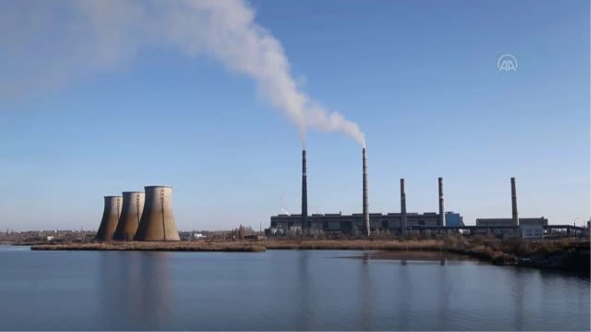 Starobeshevskaya termik santrali görüntülendi