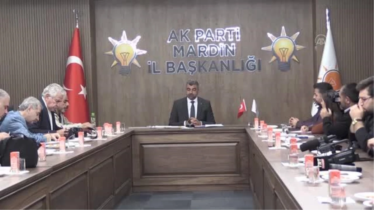 AK Parti Mardin İl Başkanı Kılıç, gazetecilerle bir araya geldi