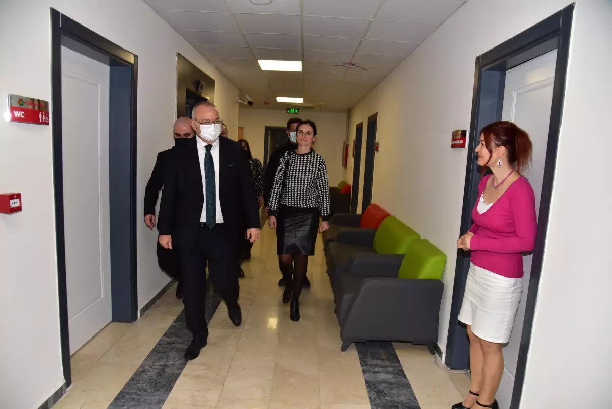 Başkan Ergün\'den Baro Başkanı Rona\'ya Ziyaret