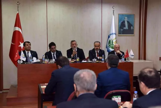 Bursa iş dünyası yeni yatırım hedefleri ve işbirliği için Erzurum'da