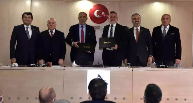 Bursa iş dünyası yeni yatırım hedefleri ve işbirliği için Erzurum'da