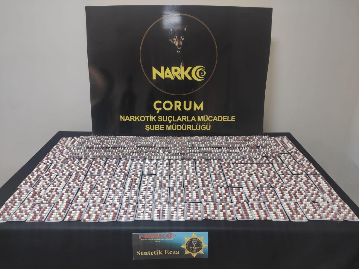 Çorum\'da uyuşturucu operasyonunda bir kişi tutuklandı