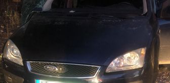 Denizli'de park halindeki otomobilde çakmak gazı tüpü patladı: 2 yaralı