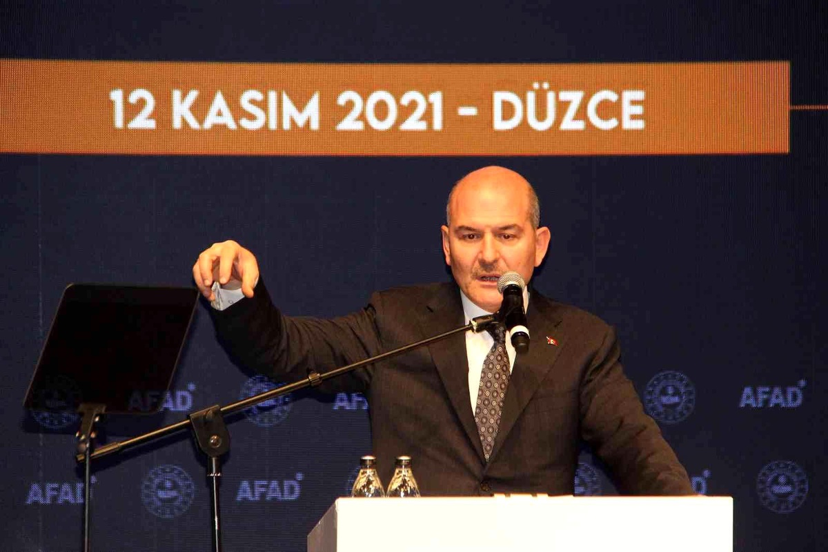 İçişleri Bakanı Soylu: "Afetlerde 2 yeni çalışma başlatıyoruz"