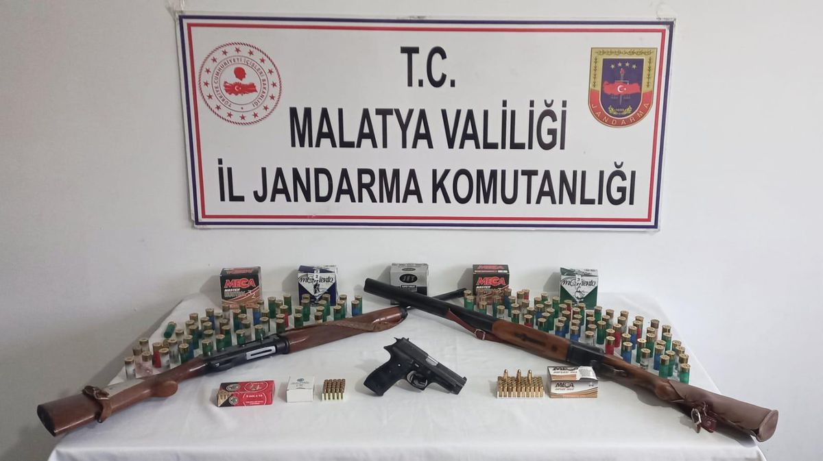 Malatya\'da silah kaçakçılığı operasyonunda 1 zanlı gözaltına alındı