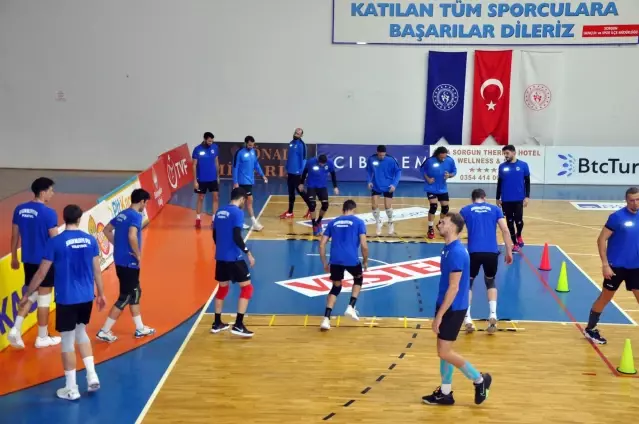 Sorgun Belediyespor Spor Toto maçına hazırlıklarını sürdürüyor