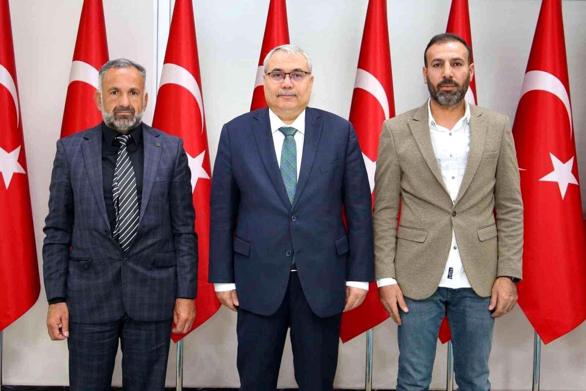 TARMİSS Başkanı Yoldaş\'dan Vali Gündüzöz\'e ziyaret
