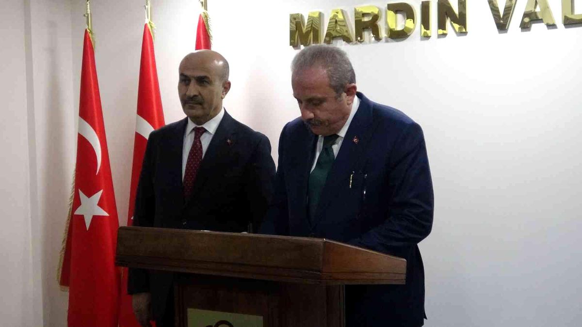 TBMM Başkanı Prof. Dr. Mustafa Şentop\'tan Mardin Valiliğine ziyaret