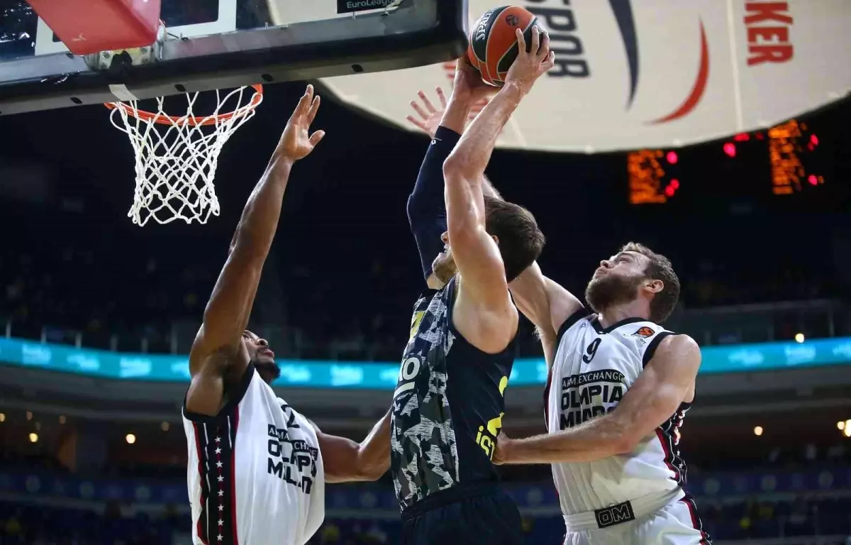 THY Euroleague: Fenerbahçe Beko: 43 - Armani Milan: 68