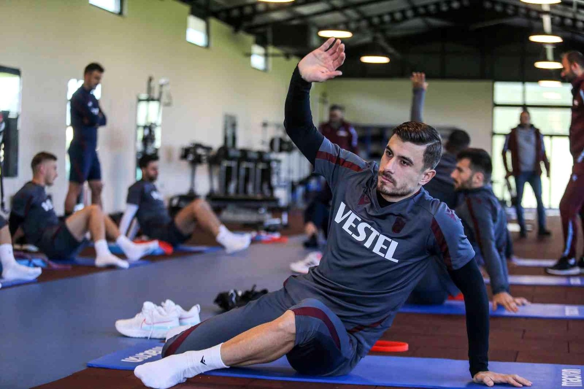 Trabzonspor, Gaziantep FK maçı hazırlıklarını sürdürüyor