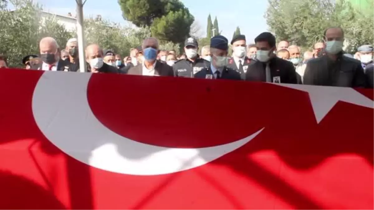 BALIKESİR - Vefat eden Kıbrıs Gazisi son yolculuğuna uğurlandı