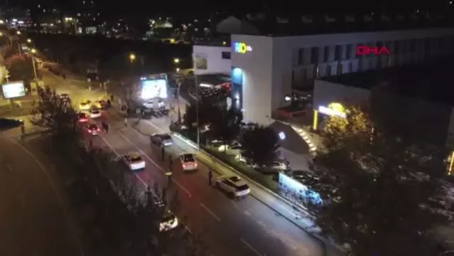 Bursa'da 250 polisle dron destekli asayiş uygulaması