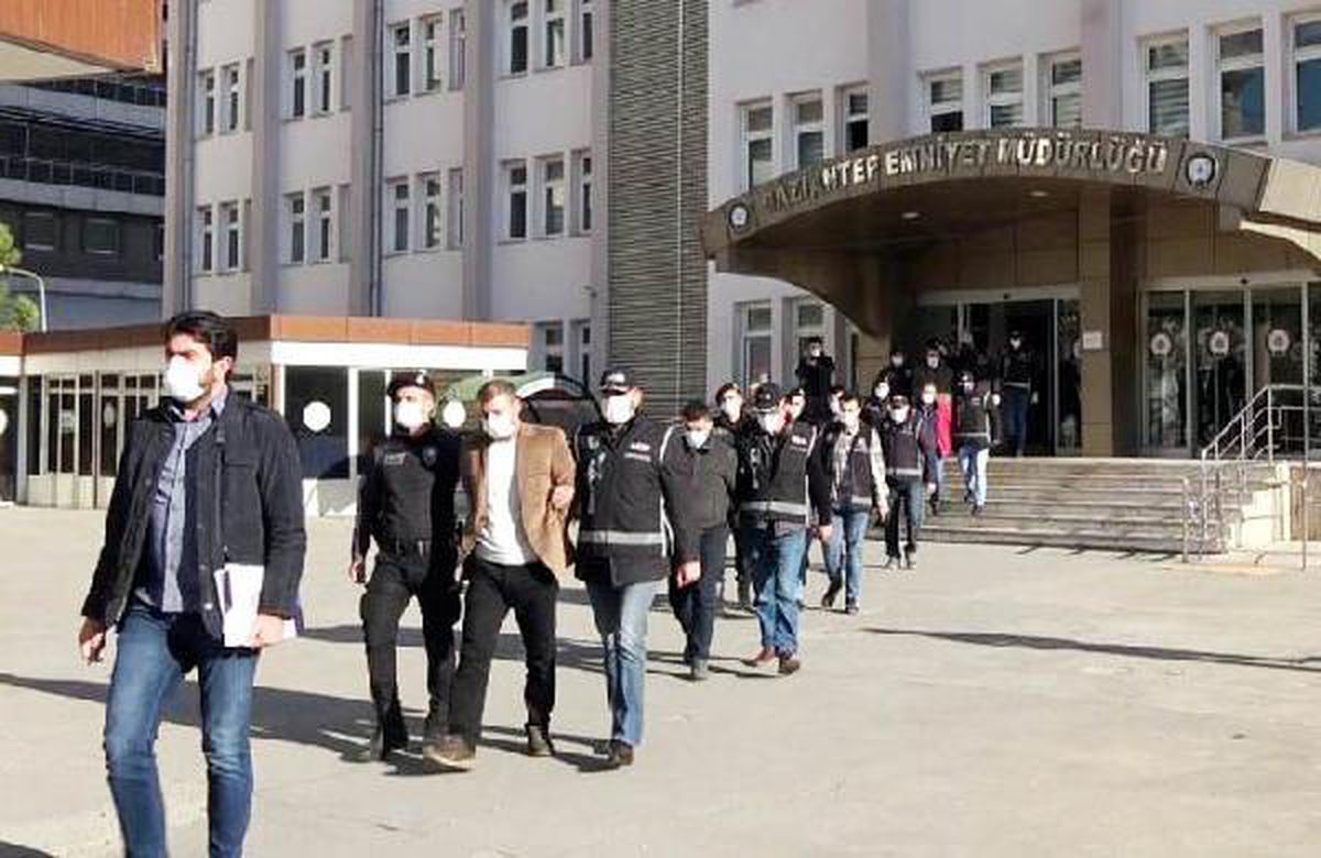 Gaziantep\'te suç örgütüne operasyonda 17 tutuklama