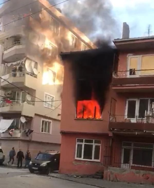 Son dakika haberi | Gemlik'te dairede yangın