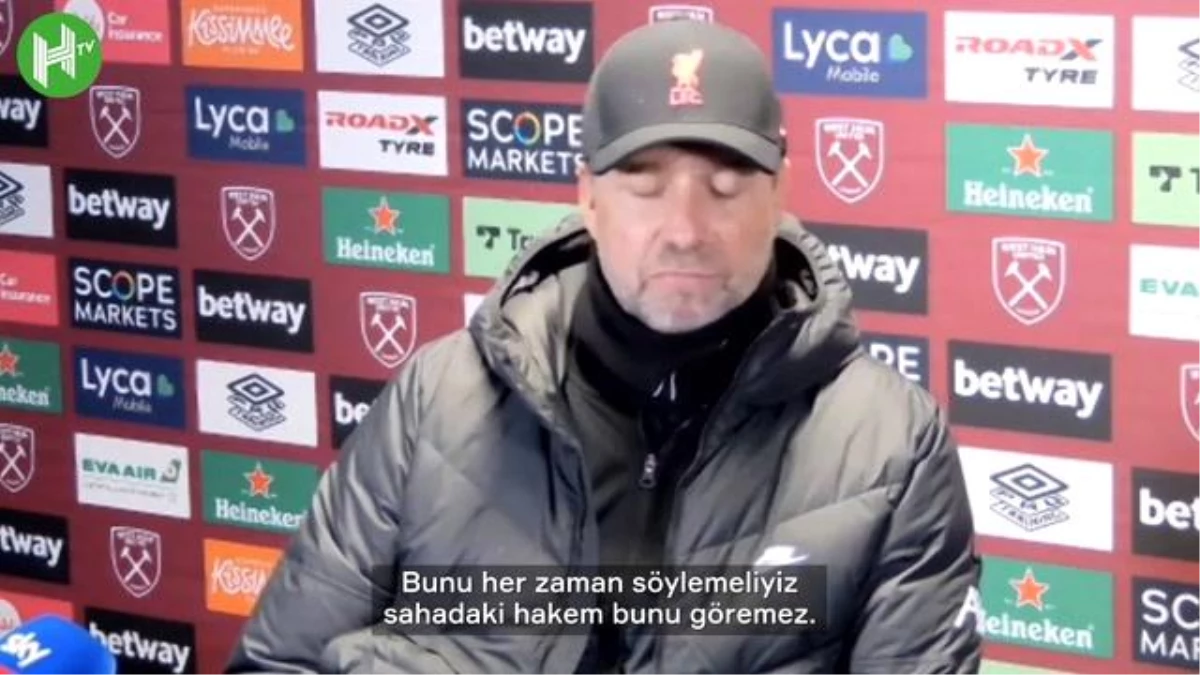 Jürgen Klopp West Ham Mağlubiyetindeki VAR Kararını Eleştirdi