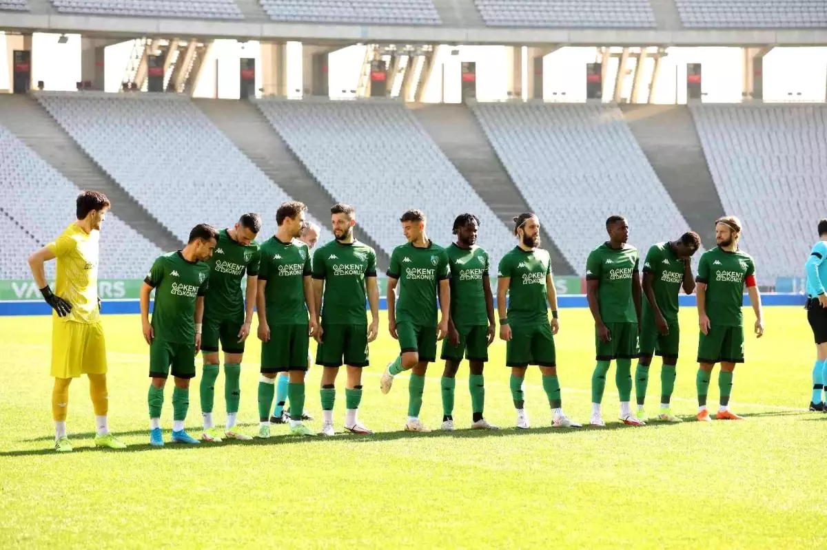 Kocaelispor, Karagümrük provasından mağlubiyetle ayrıldı