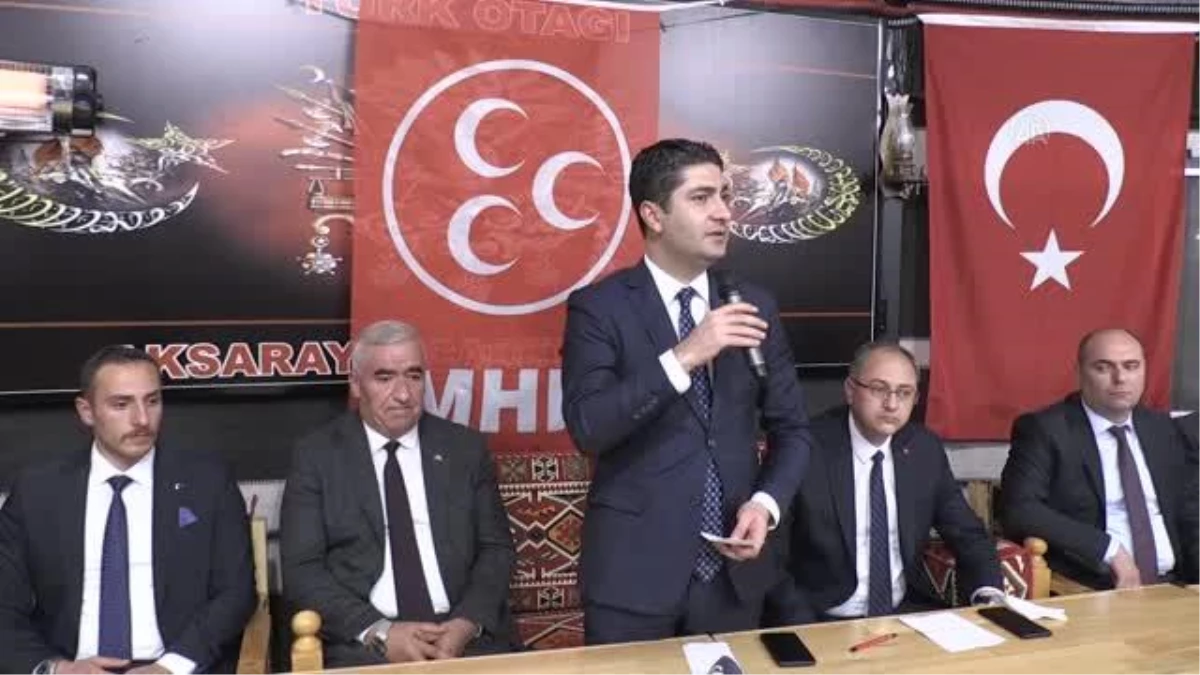 MHP\'li Özdemir, muhtarlar ve STK temsilcileriyle buluştu
