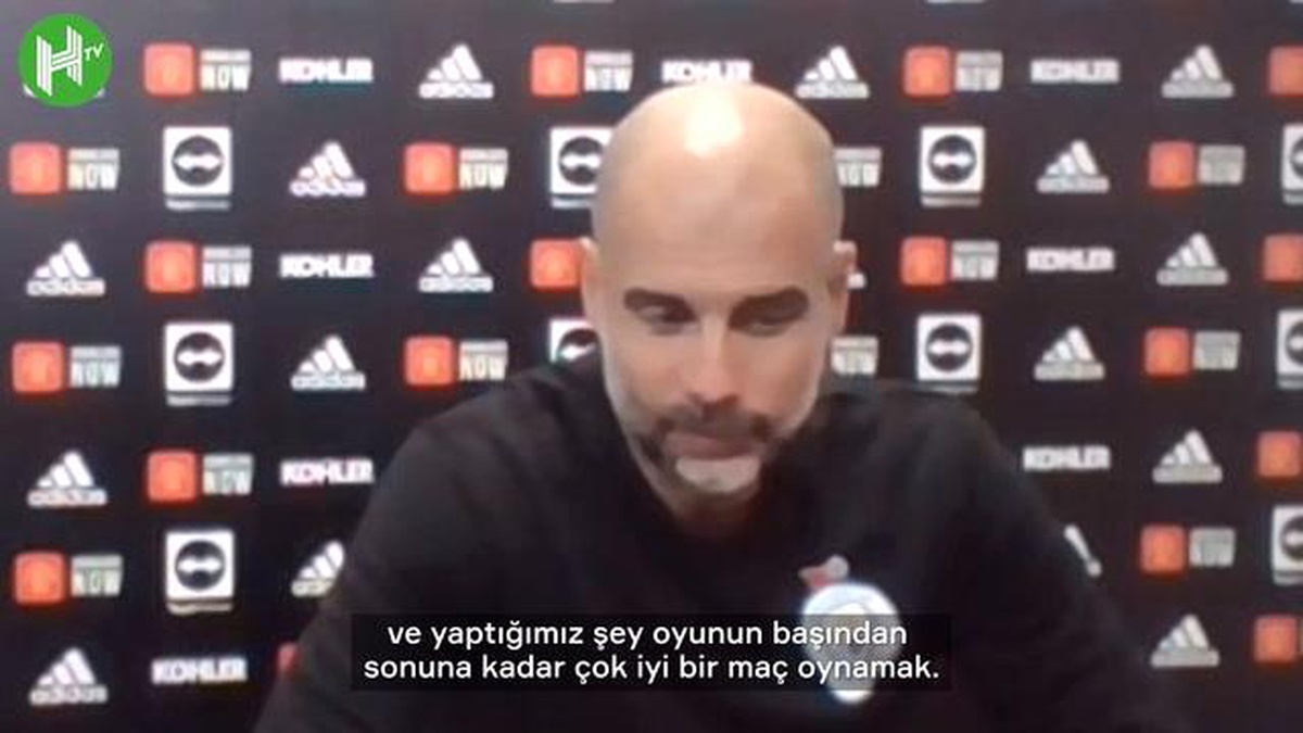 Pep Guardiola, Old Trafford Zaferinin Ardından Konuştu