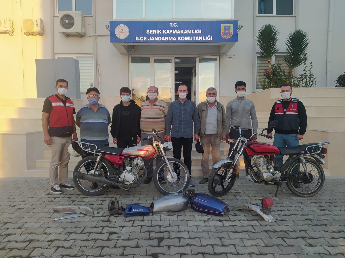 Serik\'te motosiklet hırsızlığıyla ilgili 2 şüpheli yakalandı