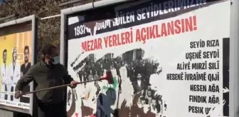 SEYİT RIZA'NIN ÖLÜM YIL DÖNÜMÜ ÖNCESİ ASILAN AFİŞLER KALDIRILDI