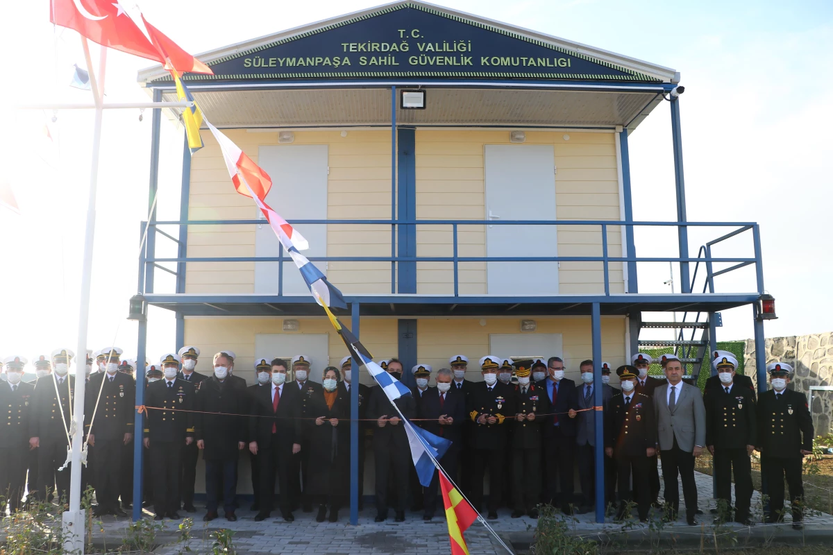 Tekirdağ\'da, Sahil Güvenlik Komutanlığı hizmet binası açıldı