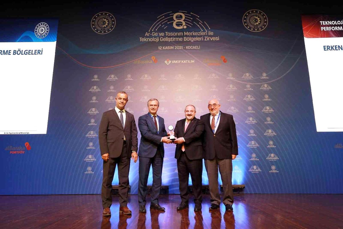 Son Dakika | Innopark\'a Sanayi Bakanı Varank\'tan ödül