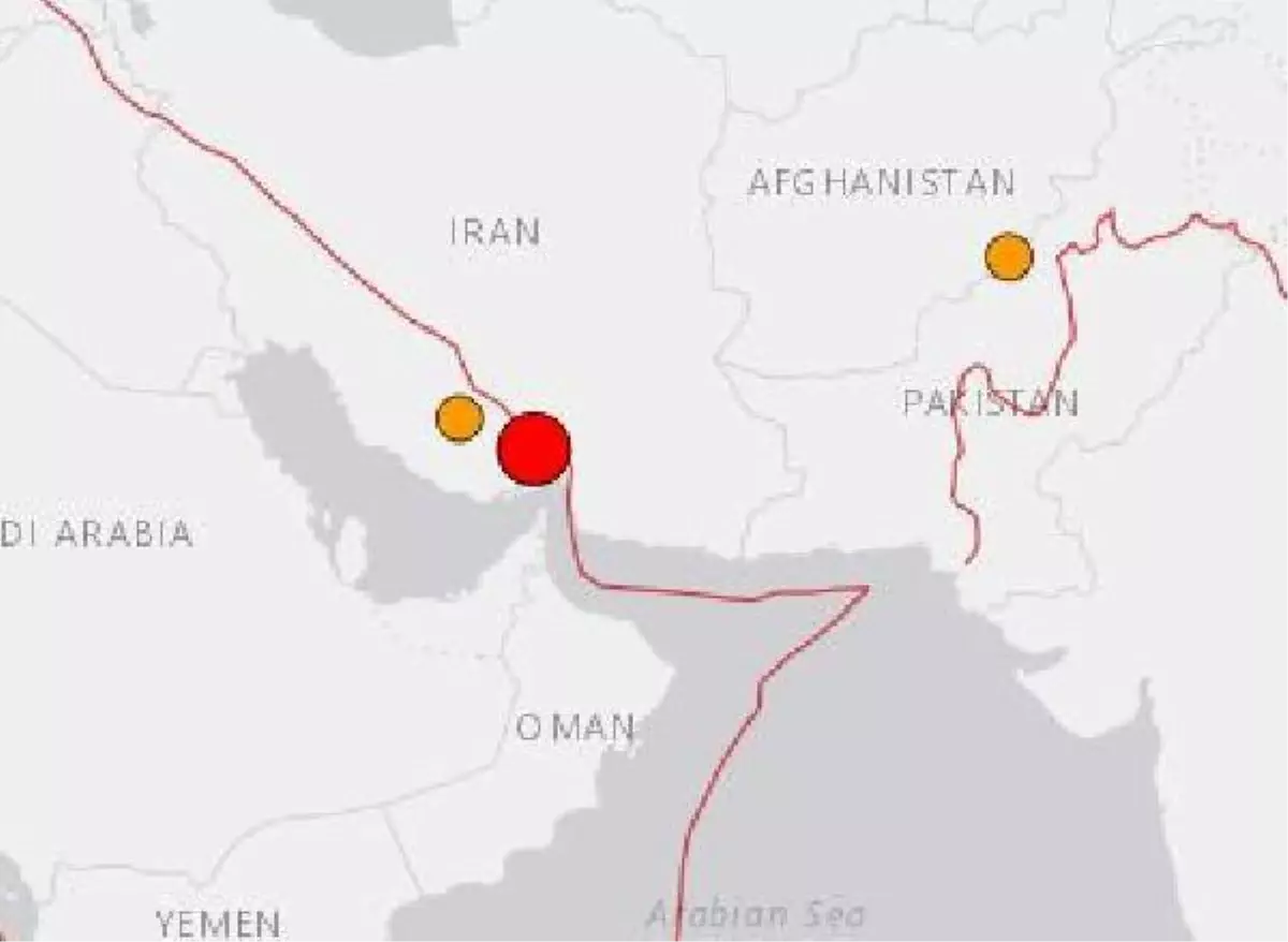 İran\'da 6 ve 6.3 büyüklüğünde iki deprem meydana geldi