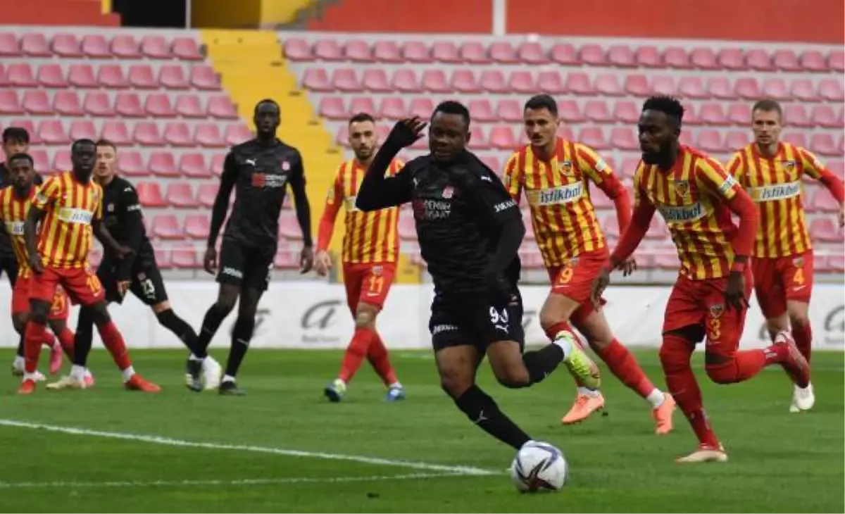 Kayserispor ile Sivasspor hazırlık maçında berabere kaldı