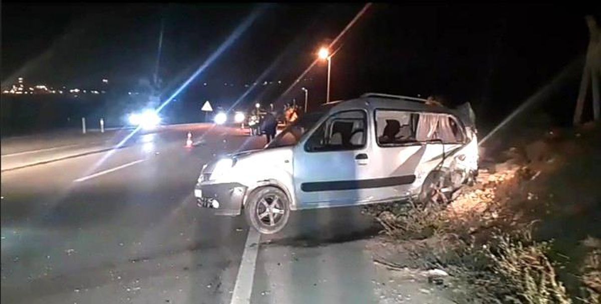 Kaza yaptı aracını bırakıp kaçtı