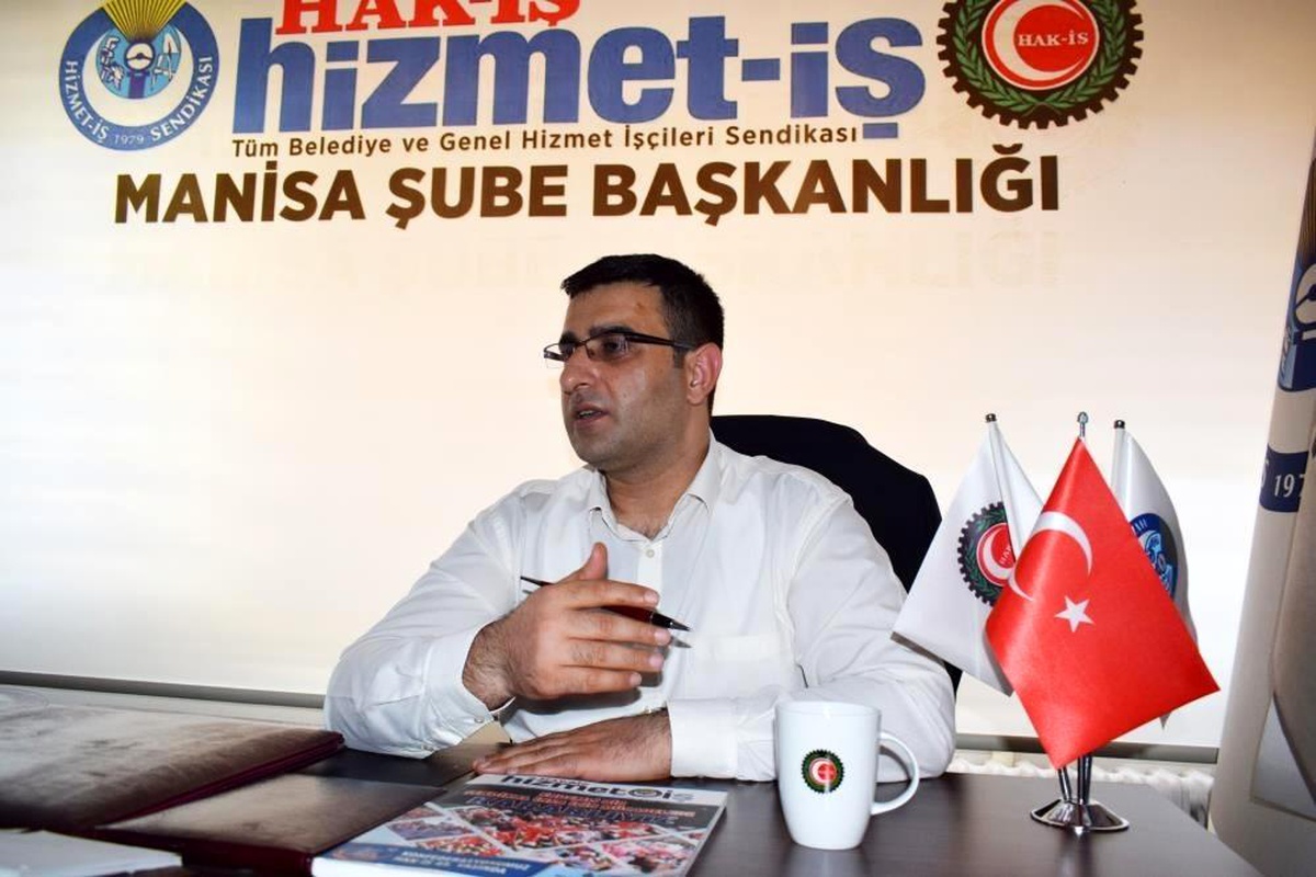 Manisa Hak-İş\'ten asgari ücret açıklaması: "Vergi dilimlerini aşağı çekmemiz gerekiyor"