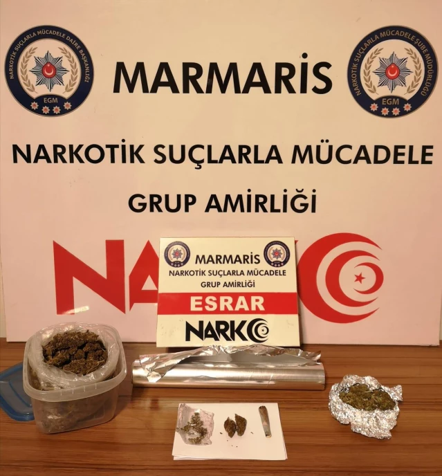 Marmaris'te uyuşturucu operasyonu