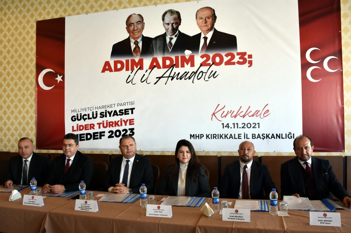 KIRIKKALE - MHP\'li Yılık, "Adım Adım 2023 İl İl Anadolu" programında konuştu
