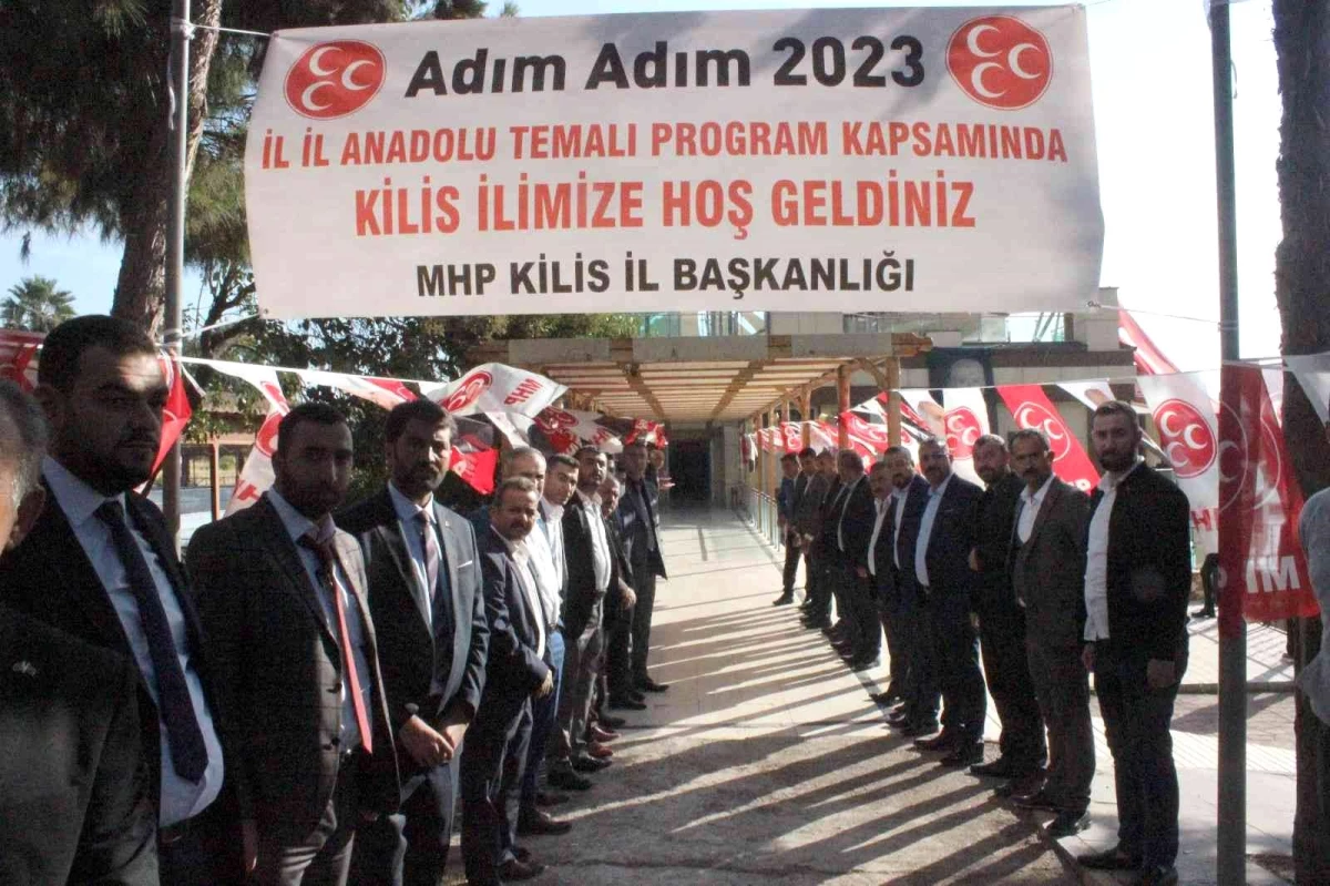 MHP\'nin "Adım Adım 2023 İl İl Anadolu" toplantısı Kilis\'te yapıldı