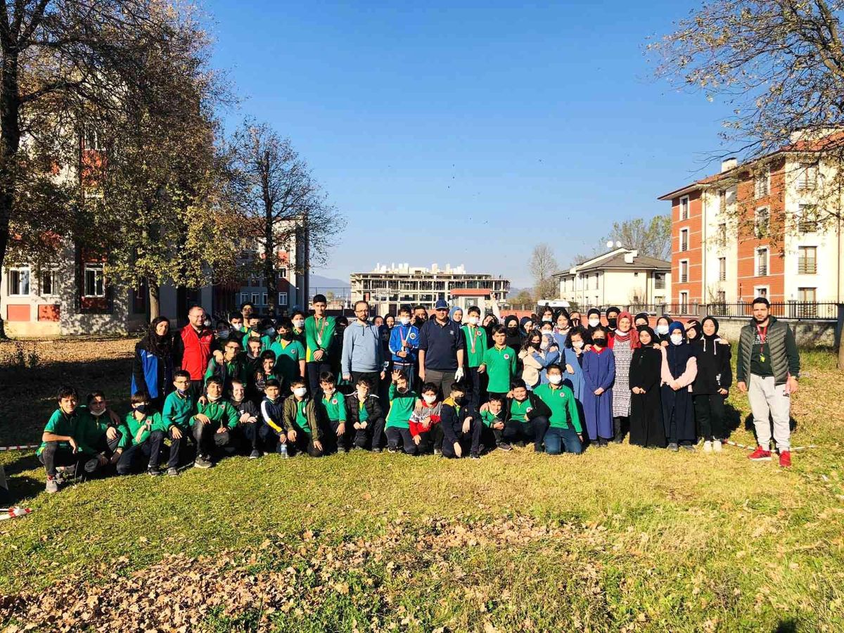 Öğrenciler ilk kez golf oynadı