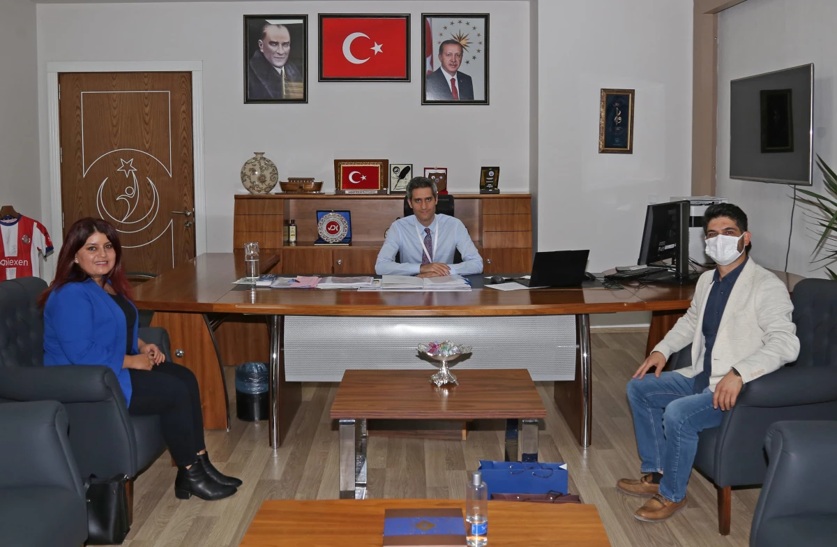 AA Antalya Bölge Müdürü Yıldırım, İl Sağlık Müdürü Başıbüyük\'ü ziyaret etti