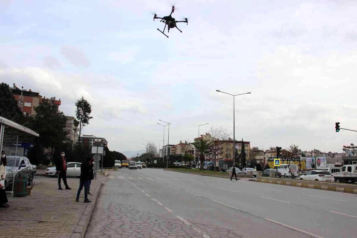 Aydın\'da suçlular drone denetimlerinden kaçamıyor